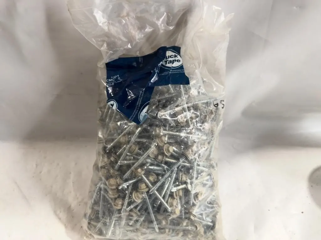 Bag of Hex Head Self-Tapping Screws