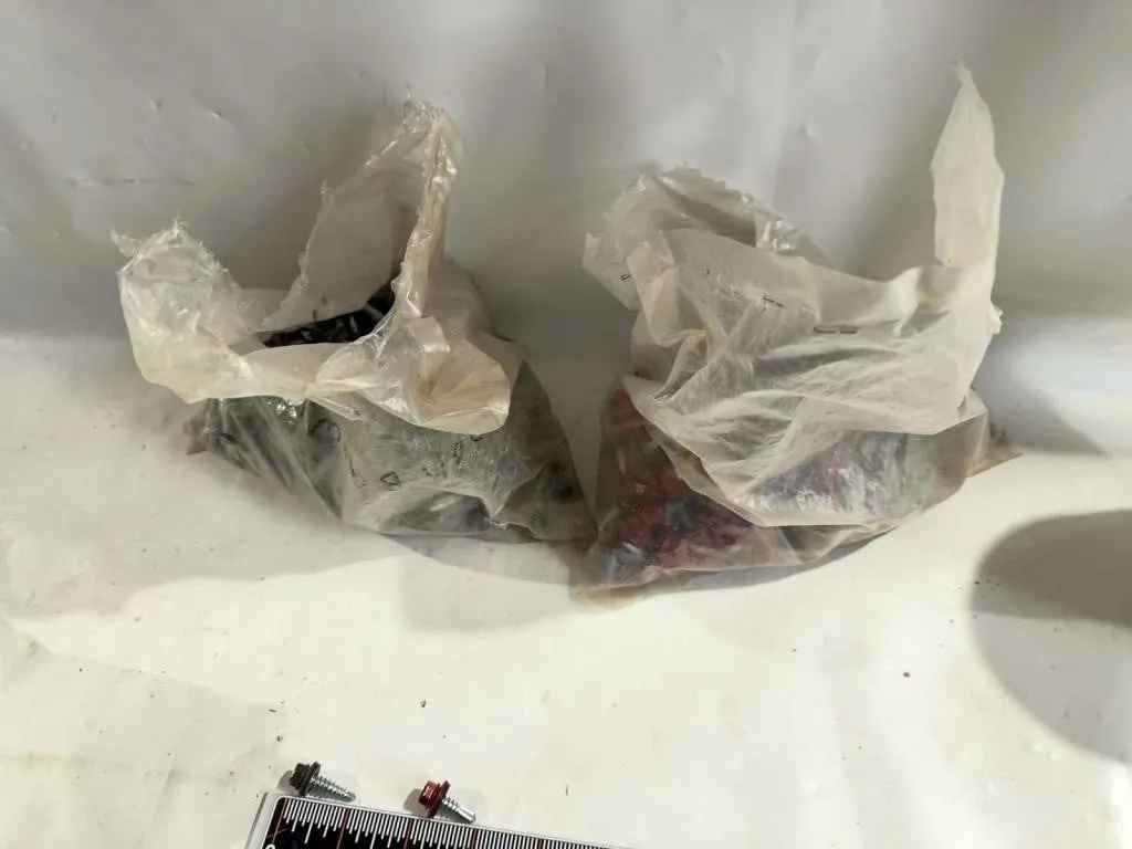 Two Bags of Hex Washer Head Self-Drilling Screws