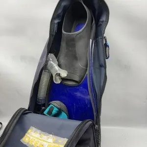 Deep Blue Gear Dive Fins with Snorkel and Bag