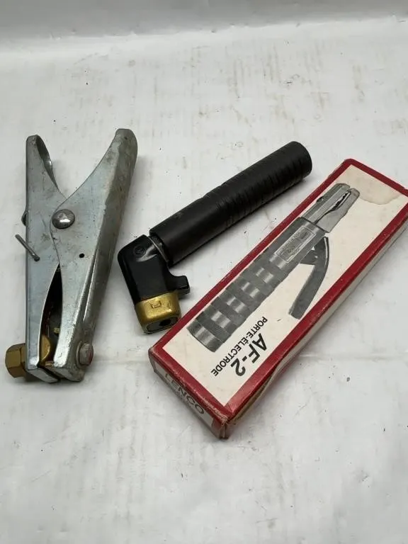 Lenco AF-2 Electrode Holder with Ground Clamp
