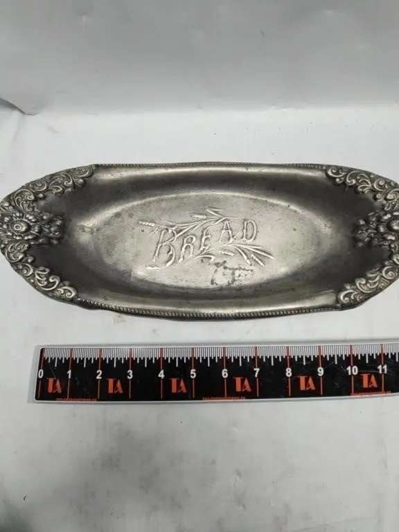 Eagle Silver Plate Co. Antique Bread Tray