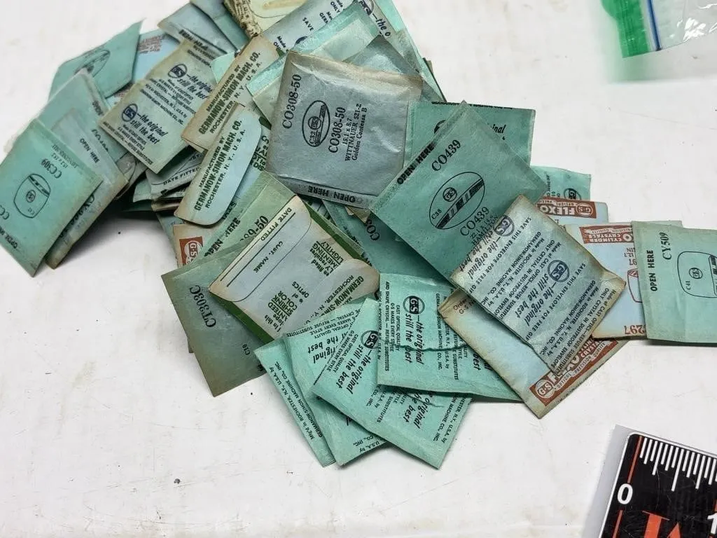 Germanow-Simon GS Watch Crystal Envelopes Lot