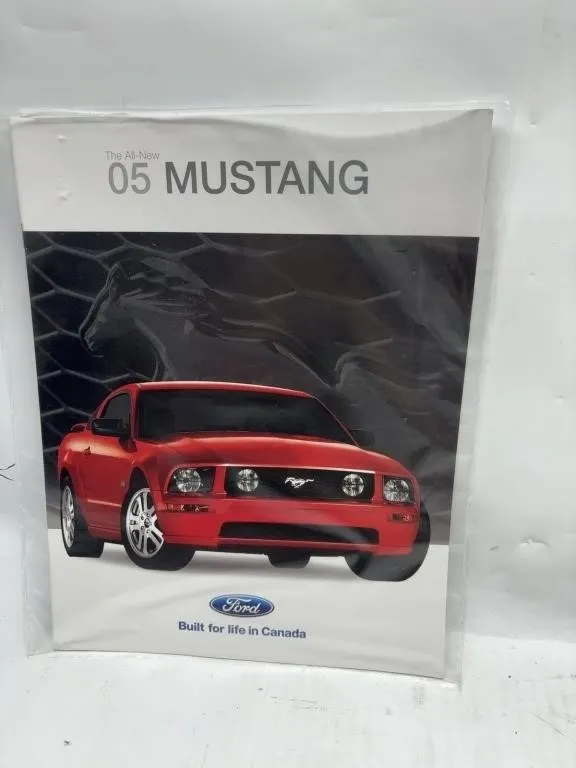 2005 Ford Mustang Sales Brochure Canada