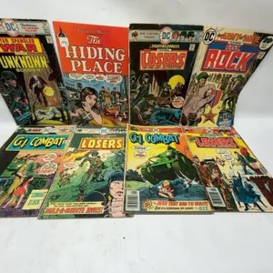 DC War Comics Lot GI Combat Losers Sgt Rock