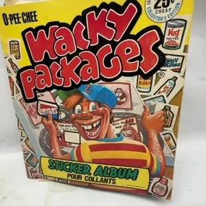 O-Pee-Chee Wacky Packages Sticker Album with