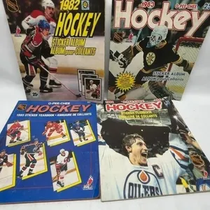 O-Pee-Chee NHL Hockey Sticker Albums 1982-1985 (4)