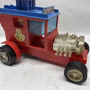 Vintage Plastic Hot Rod Toy Truck Mexicana