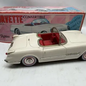1953 Corvette Convertible Tin Toy with Box