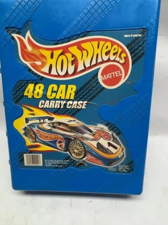 Hot Wheels 48 Car Carry Case Mattel