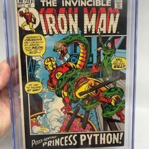 Iron Man 50 CGC 9.4 Marvel Comics 1972 Princess
