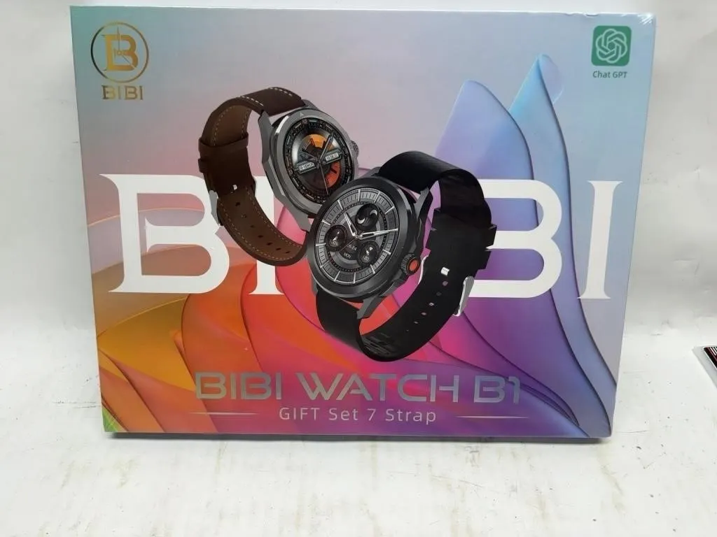 BIBI Watch B1 Smart Watch Gift Set 7-in-1