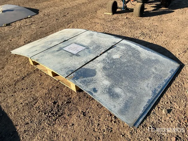 Quantity of (10) 4 ft x 8 ft Galvanized Sheets