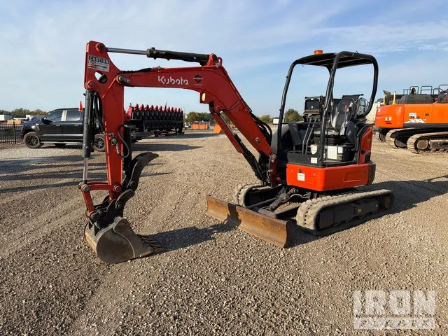 2022 (unverified) Kubota U35-4 Mini Excavator