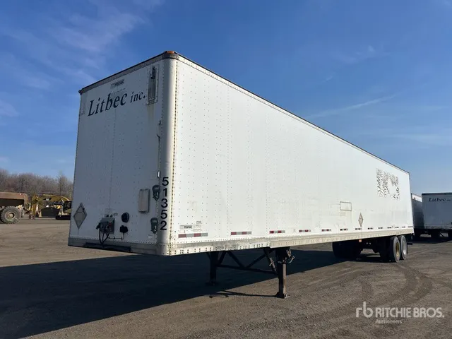2004 Manac 94253 53 ft x 102 in T/A Van Trailer