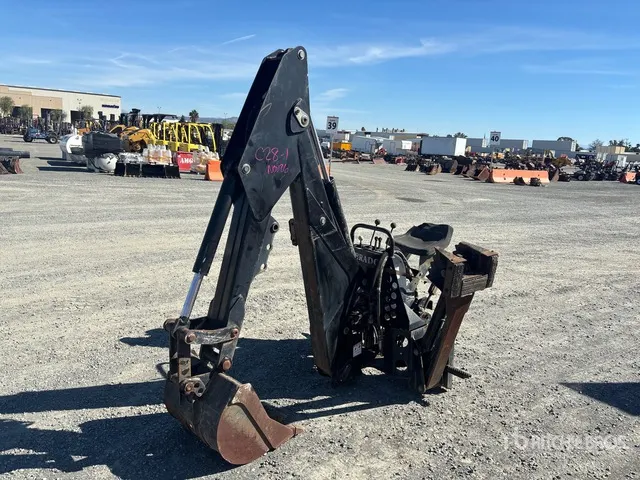 Bradco 8611X Skid Steer Backhoe