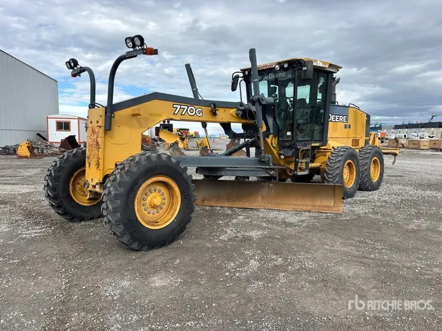 2010 John Deere 770G AWD Motor Grader