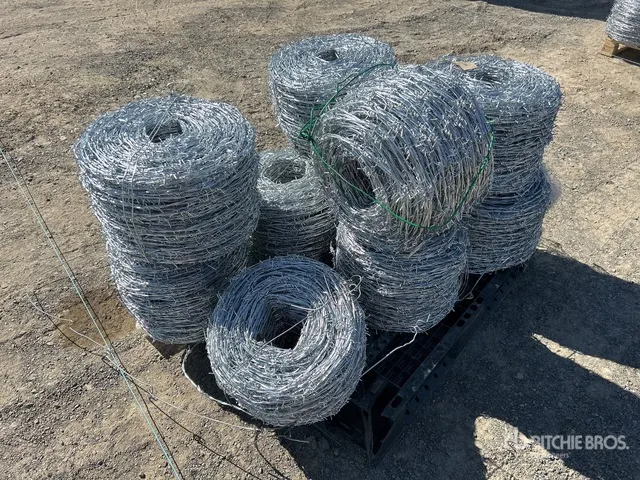 Quantity of (10) 2026 BYT BW04 656Ft 4 Barbs Barbed Wire (Unused)