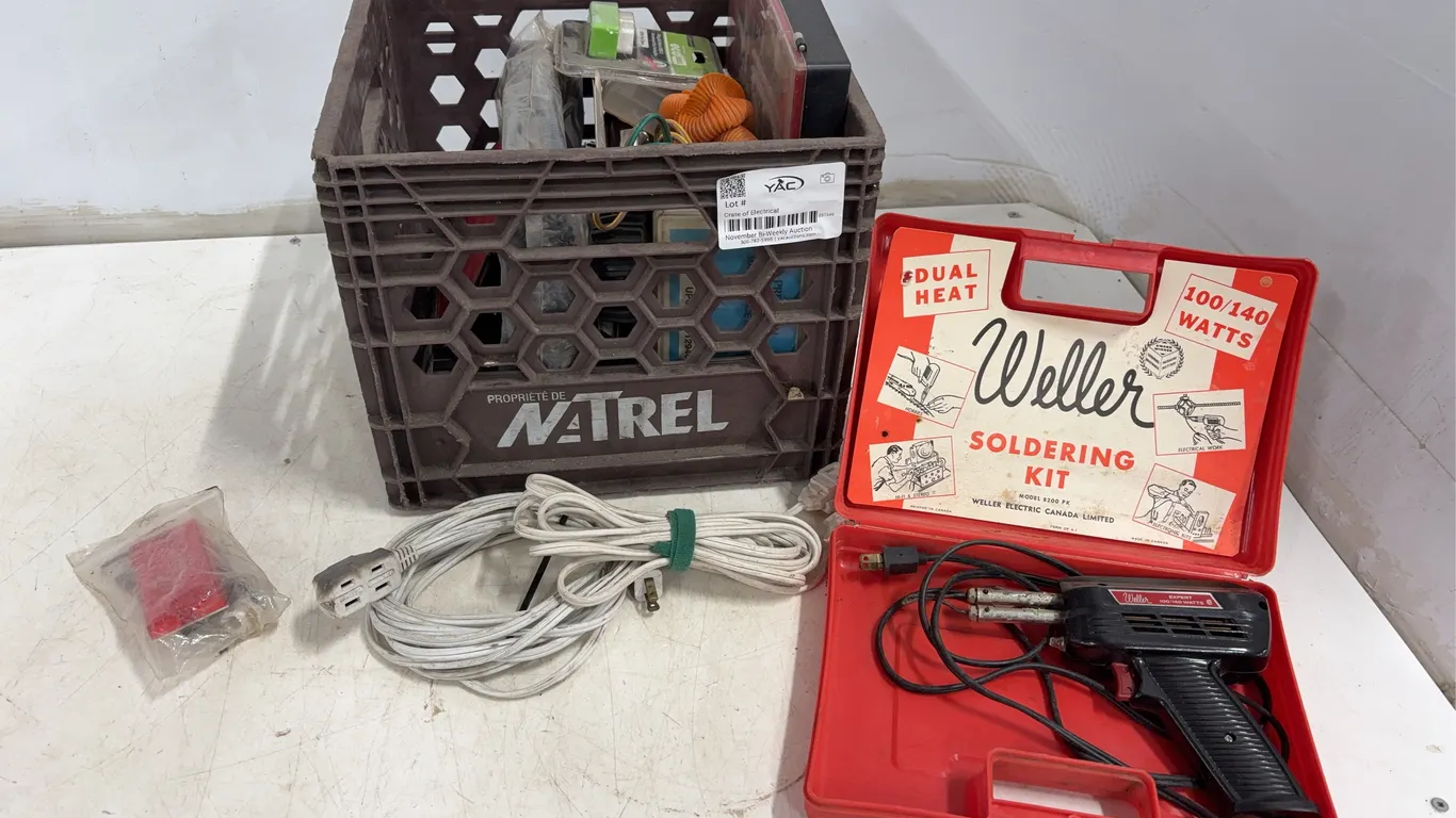 Crate Of Electrical