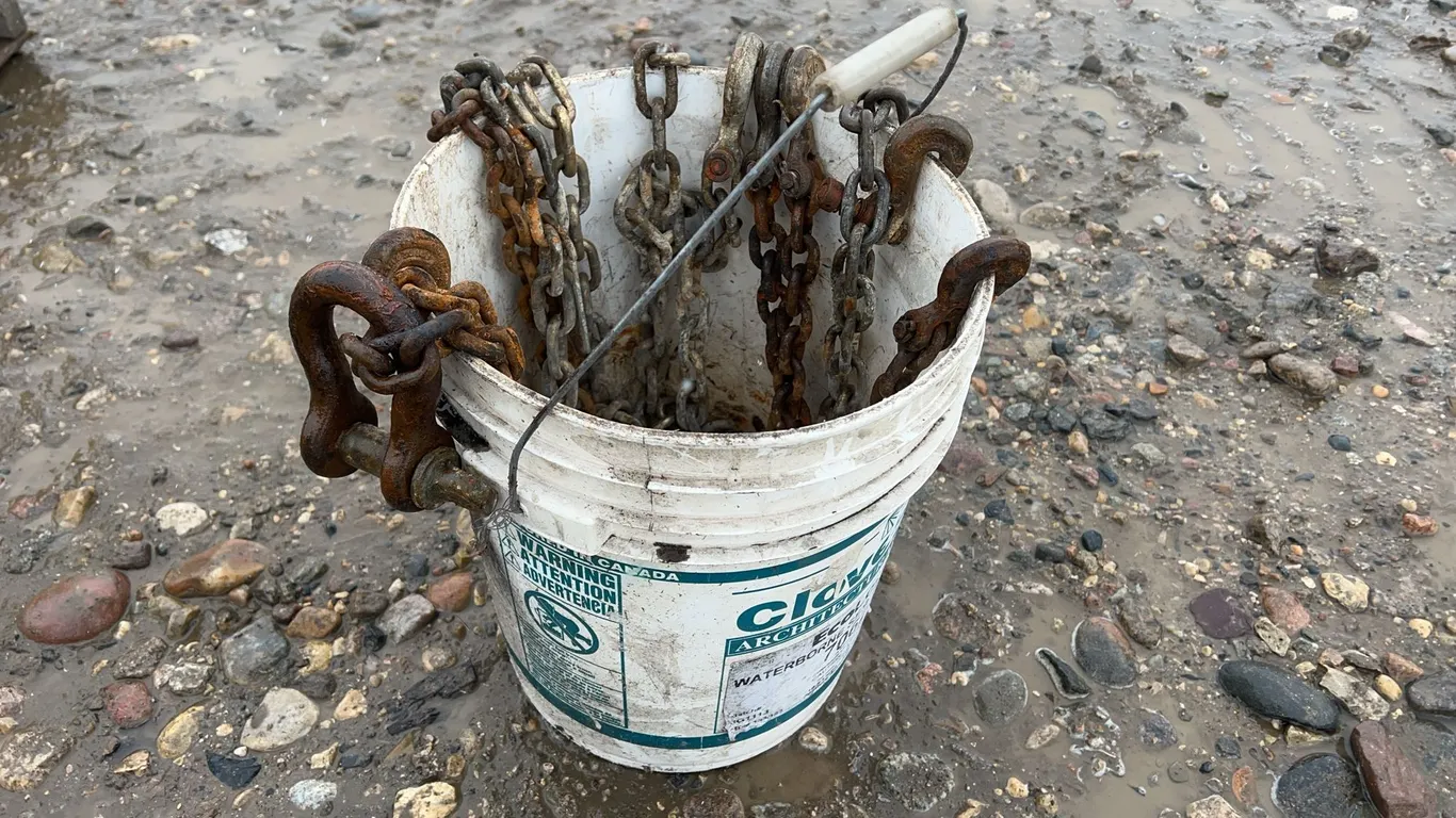 Pail Of Chains