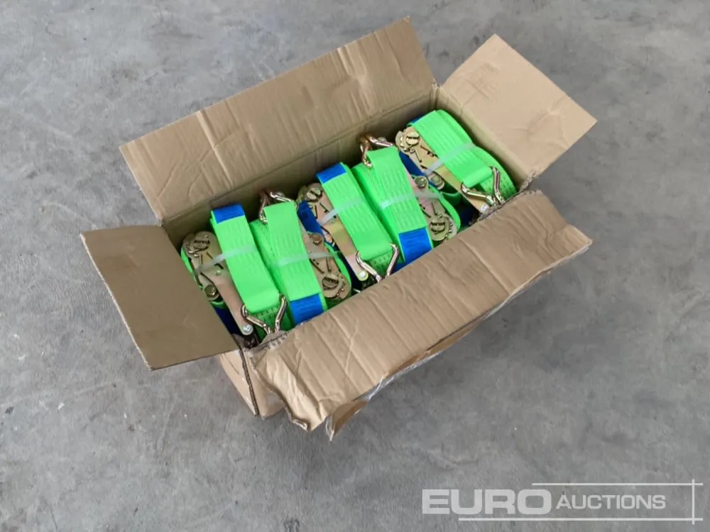 Unused DSD 8 Metre x 5 Ton Ratchet Straps (10 of)