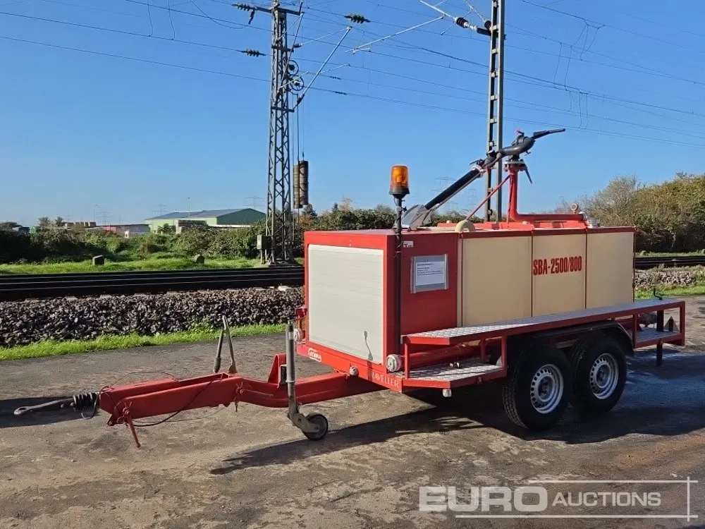 Kobra 2500L Twin Axle Foam Tank, 800L per Minute Foam Canon