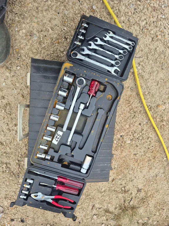 Toolbox, with case.