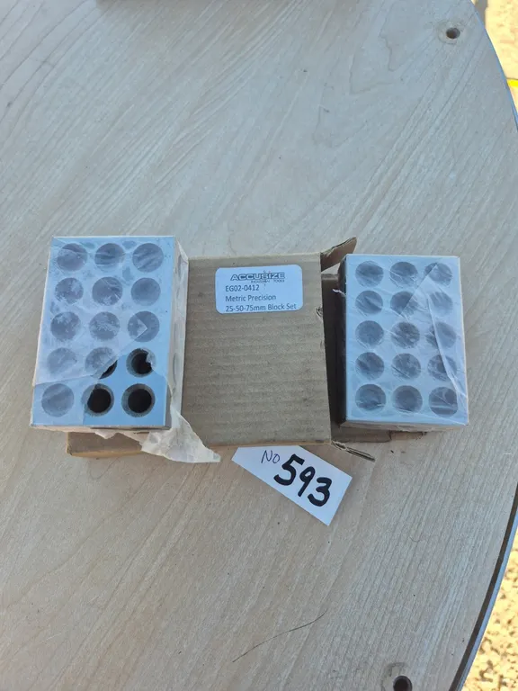 Metric machinist, precision block set