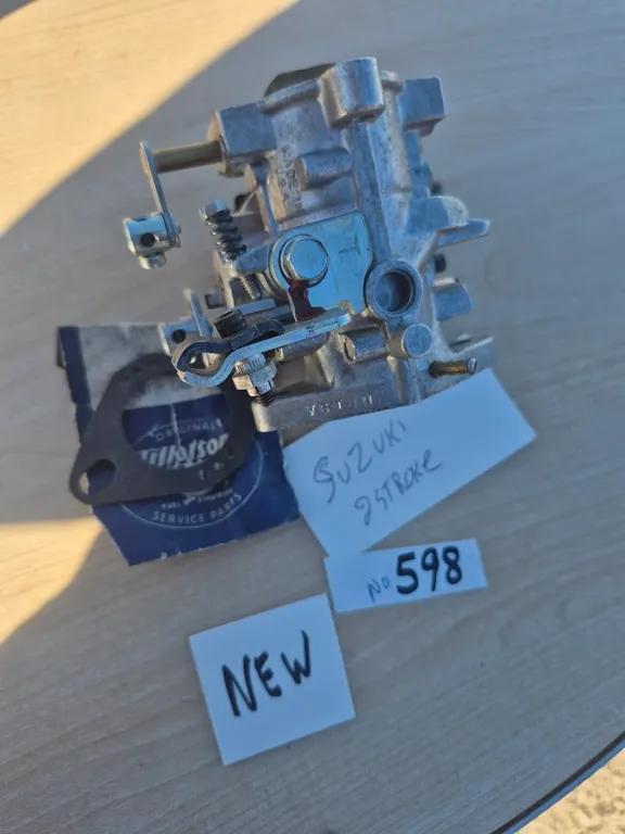 New Suzuki two stroke carburetor