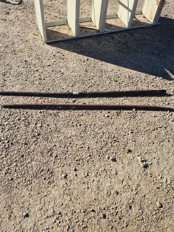 2 large metal prybars