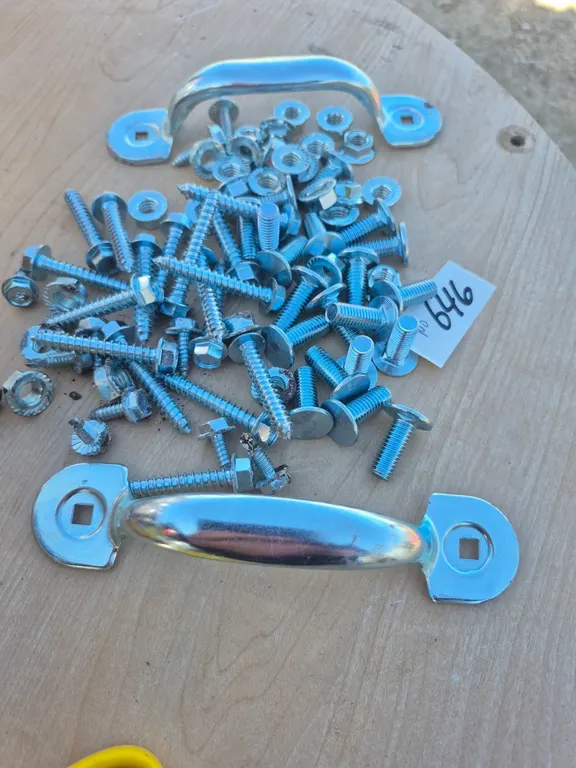 Two barn door handles and more