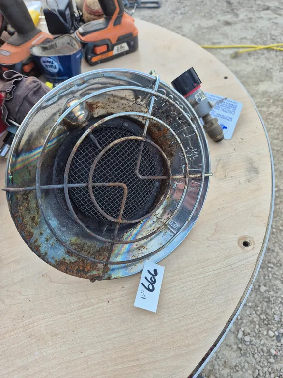 Propane, sunflower heater.