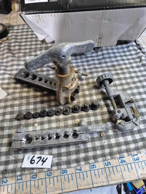 Pipe flaring and cutting tools