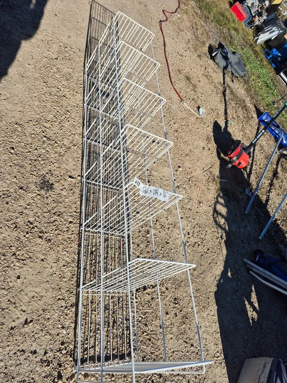 Shelving unit measurements in the picture