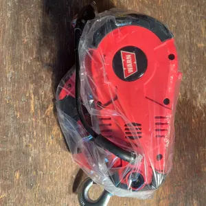 Warn 885000 PullzAll 120V AC Electric Handheld Winch with Hook and Power Cord