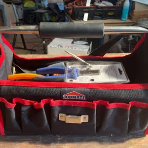 Jobmate Tool Bag with Mastercraft Hand Tools and KD Wire Stripper