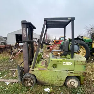 Clark propane fork lift, model C500-50, carb issues, solid tire