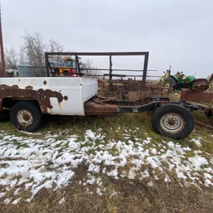 Chevy truck box & truck frame c/w hitch