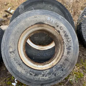 2- 11Rx22.5 tires & rims