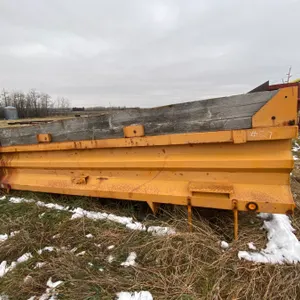 Approx. 14 ft. gravel box c/w tailgate, good condition