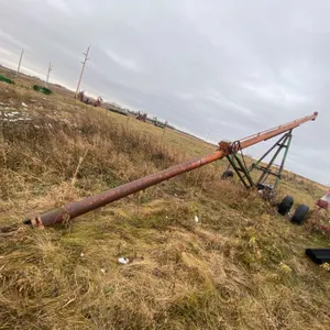 Approx. 6 inch x 35 ft. auger c/w newer ProPoint 420cc motor