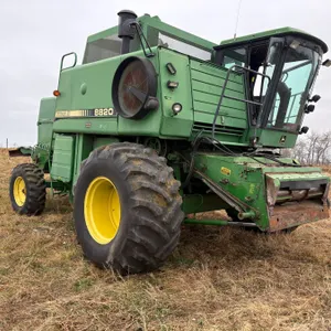 Titan II 8820 Combine c/w chopper, chaff spreader, showing 2738 hrs., 30.5L-32 rubber, rear combine