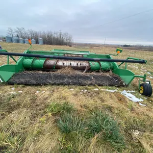 (Lot #'s 41, 42 & 43 are a Group Lot) JD 914P Combine header c/w 7-belt pick-up