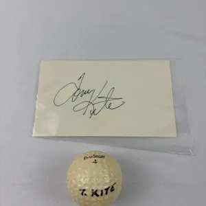 Tom Kitę Golf Ball & Autograph