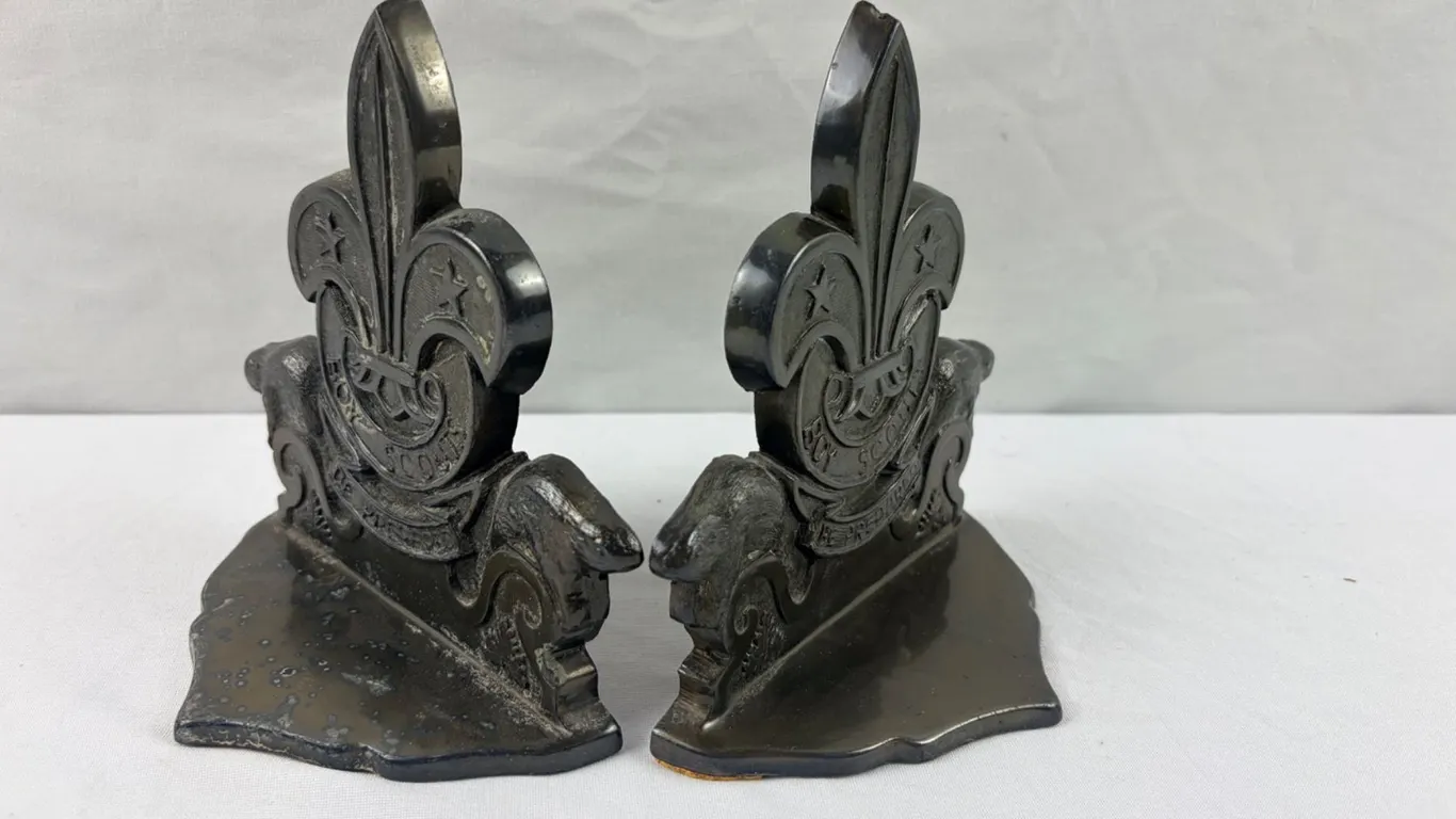 Boy Scout Bookends