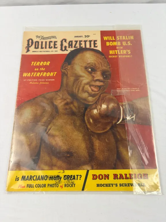 Police Gazette - Terror on the Waterfront