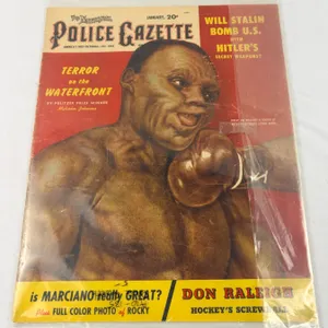 Police Gazette - Terror on the Waterfront