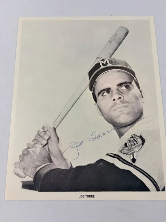 Joe Torre Autographed Picture