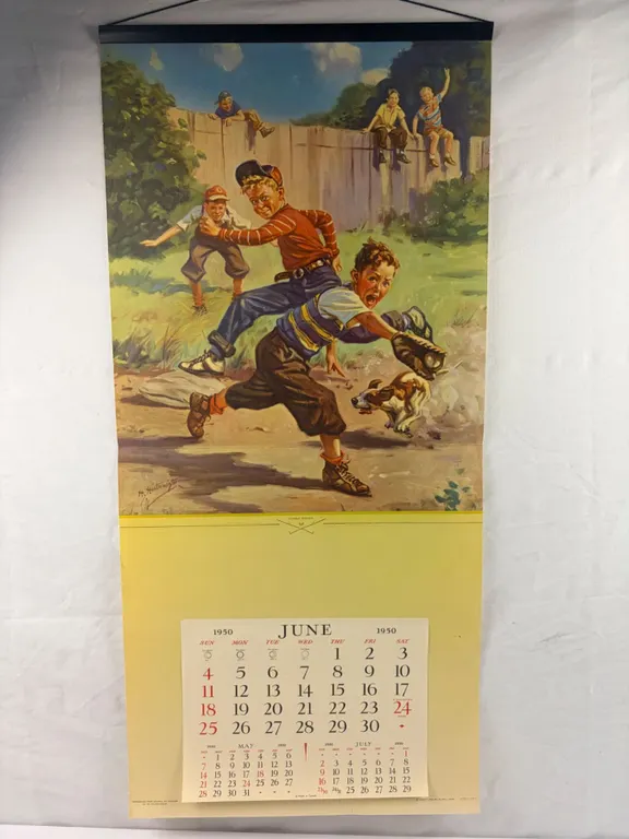 HY. Hintermeister 1950 Calendar
