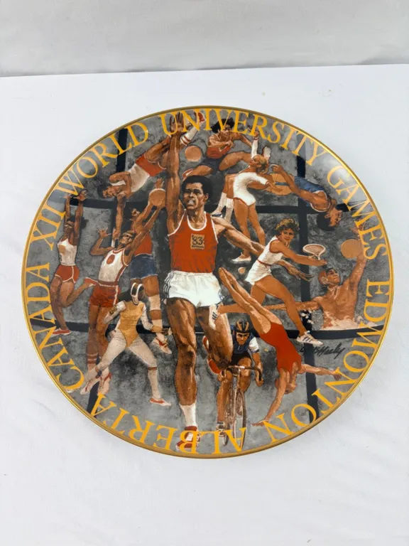 XII World University Games Collectors Plate