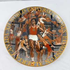 XII World University Games Collectors Plate